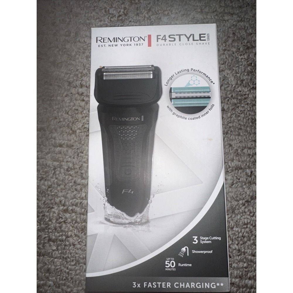 Remington F4010 BRAND‎ NEW Style Series F4 Foil Men's Electric Shaver